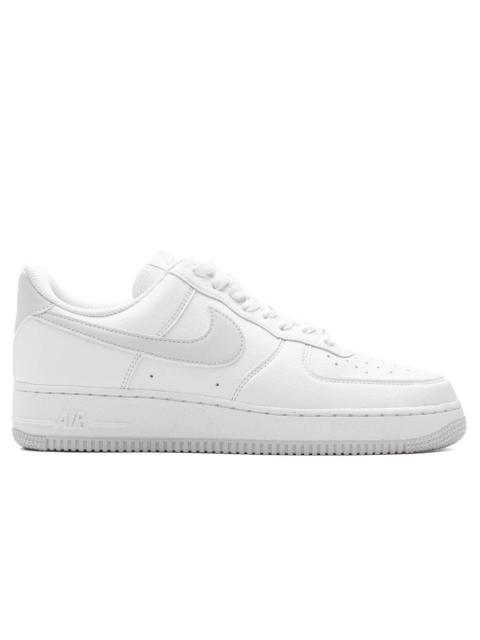 Nike WOMEN'S AIR FORCE 1 '07 NEXT NATURE - WHITE/PHOTON DUST/VOLT