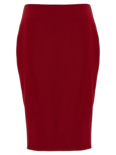 SAINT LAURENT Pencil Skirt Skirts Red