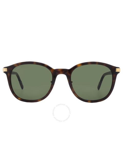 Cartier Cartier Green Oval Men's Sunglasses CT0302S 006 53