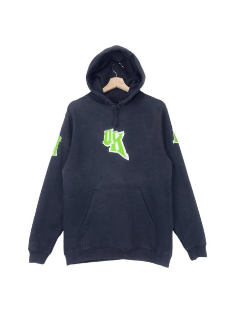Other Designers Vintage - Stussy Spell Out Logo Hoodie Sweatshirt