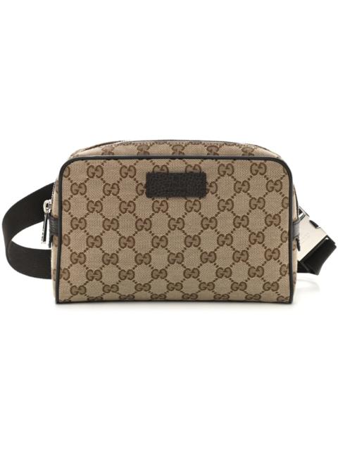 GUCCI Gucci Belt Bag GG Supreme Canvas Small Beige/Black