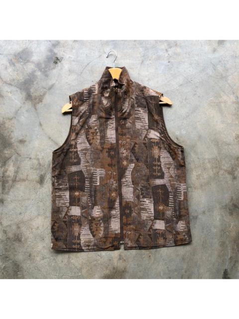 Other Designers Vintage reversable suede BATON ROUGE vest