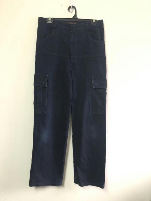 Other Designers Designer - KEITA MARUYAMA Pants Cargo Style Indigo Blue Kapital