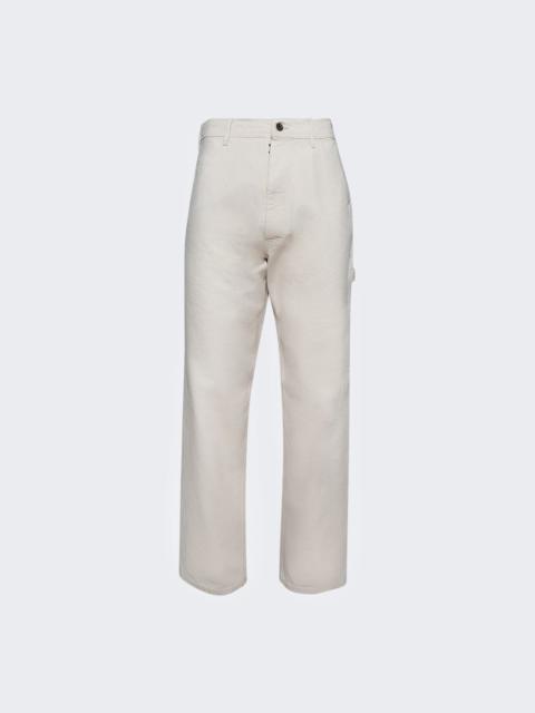 Maison Margiela 5 Pocket Pants Ecru