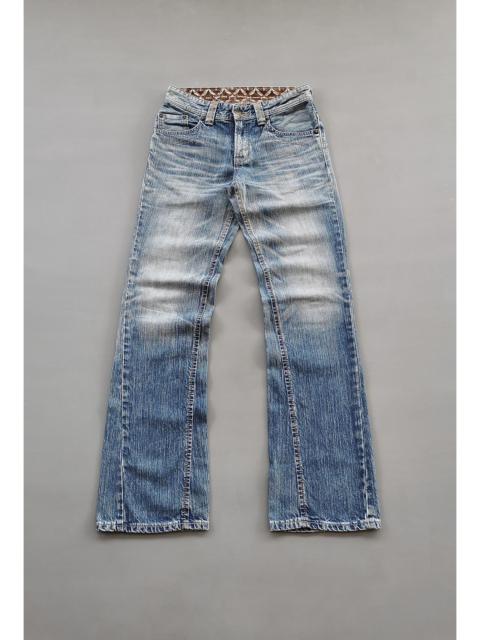 Other Designers Edwin Flare Bootcut Faded Denim Jeans