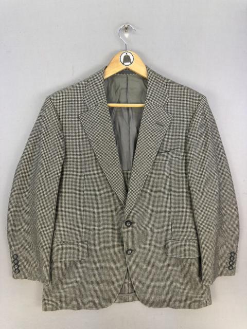 Burberry Vintage 90’s Burberrys Houndstooth Coat Jacket