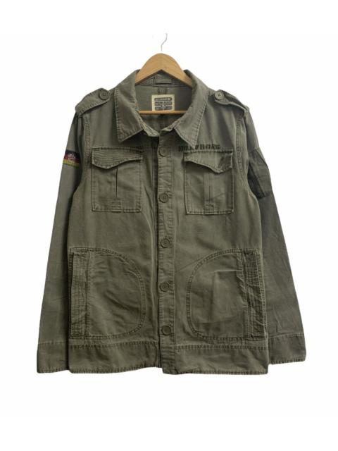 Other Designers Billabong Germany Flag Utility Button Jacket