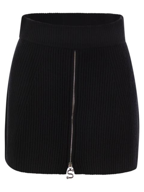 Sportmax Sportmax Women Refolo - Wool And Cashmere Skirt