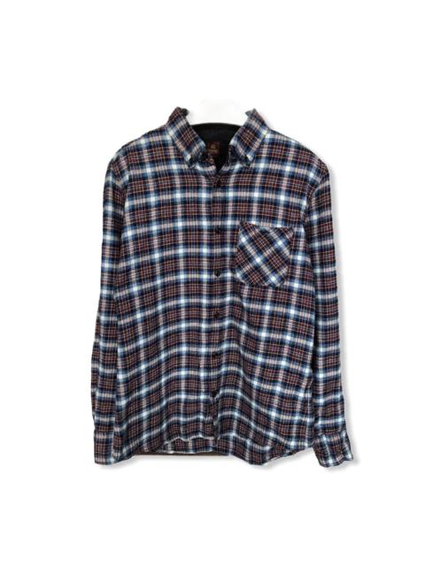 Other Designers Takeo Kikuchi - Japanese Brand Takeo Kikuchi plaid Tartan Flannel Shirt 👕