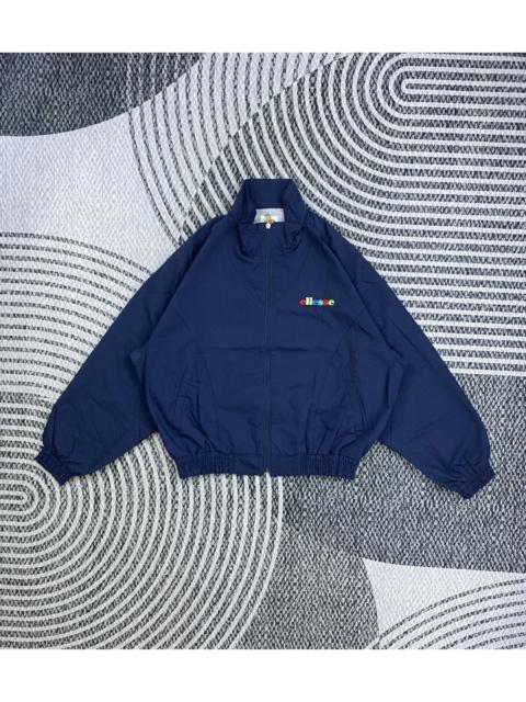 Other Designers Vintage Ellesse Italia Blue Color Bomber Zipper Jacket