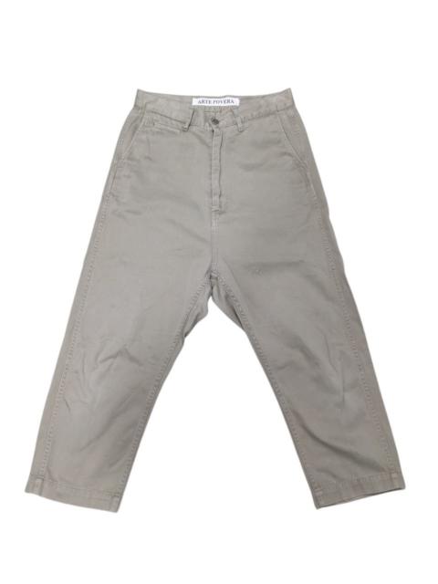Kapital ARTE POVERA CHINOS UNIVERSAL ZIPPER HIGH RISE WAIST