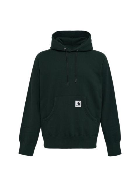 sacai Carhartt WIP Cotton Jersey Hoodie