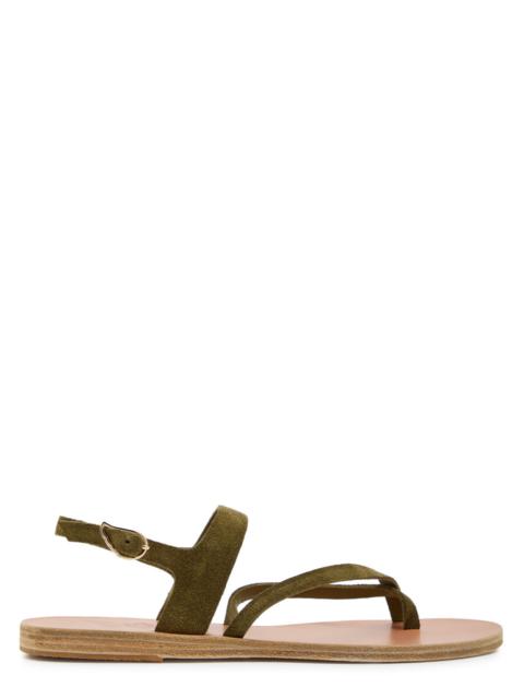 ANCIENT GREEK SANDALS Ancient Greek Sandals Theano Suede Sandals
