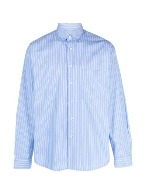 Lanvin STRIPED LONG-SLEEVE SHIRT