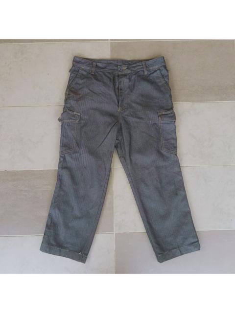 Other Designers Japanese Brand - Vintage Herring Bone Utility Multipocket Cargo Pants W34