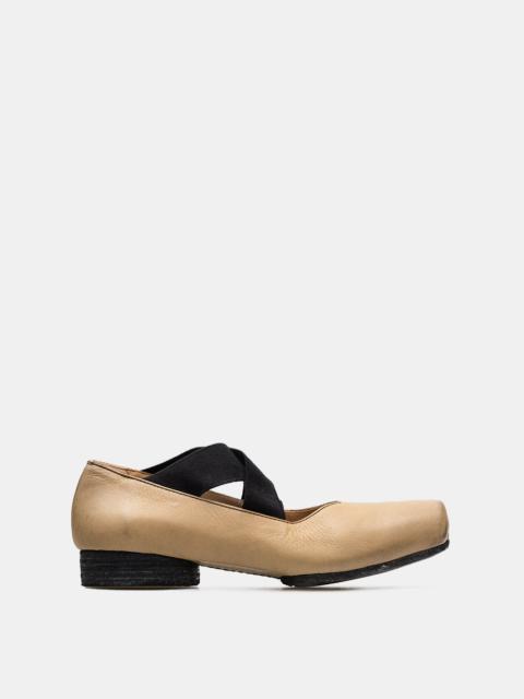 UMA WANG Tan Ballet Flats