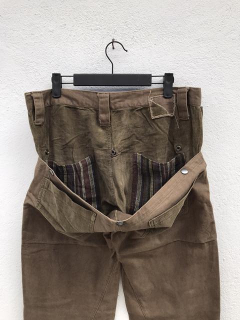 Other Designers Japanese Brand - Japanese Brand Kittle Double Waisted Pocket Zipper Pant