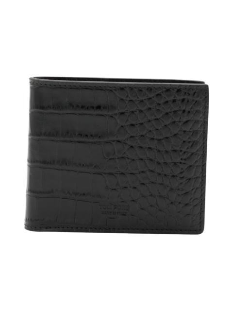 TOM FORD Black Leather Wallet
