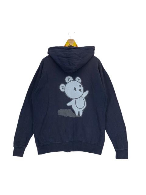 Other Designers Vintage - Dream Come True Bear Printed Zipper Hoodie #3488-100