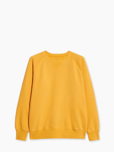 FORTELA FORTELA HARVARD CREWNECK SWEATSHIRT YELLOW