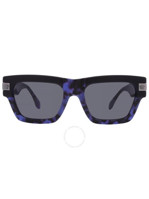 VERSACE Versace Grey Square Men's Sunglasses VE4464 545887 55