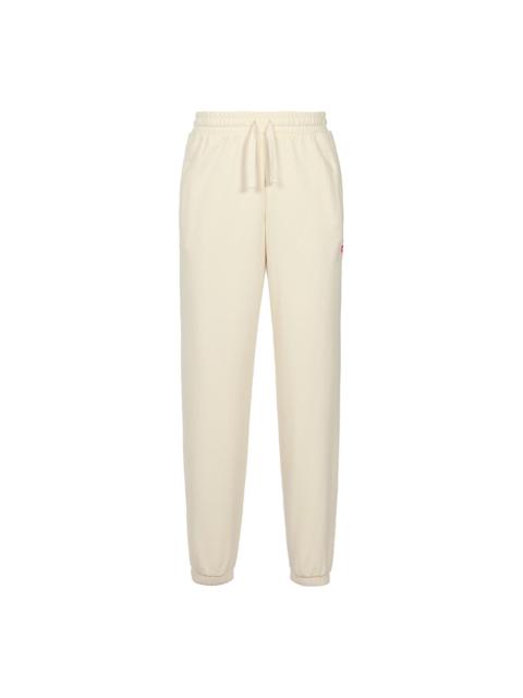 adidas adidas originals Elastic Waistband Casual Bundle Feet Sports Pants/Trousers/Joggers Creamy White HI6