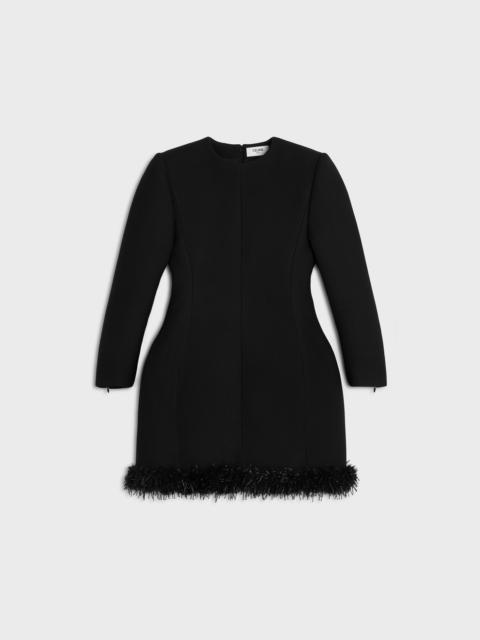 CELINE dress IN TRICOTINE wool