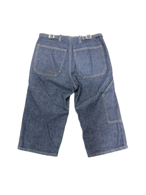 Other Designers Cabane De zucca shorts jeans jort buckle back