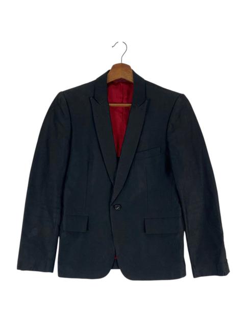 Other Designers VINTAGE ATTACHMENT KAZUYUKI KUMAGAI BLACK COAT BLAZER