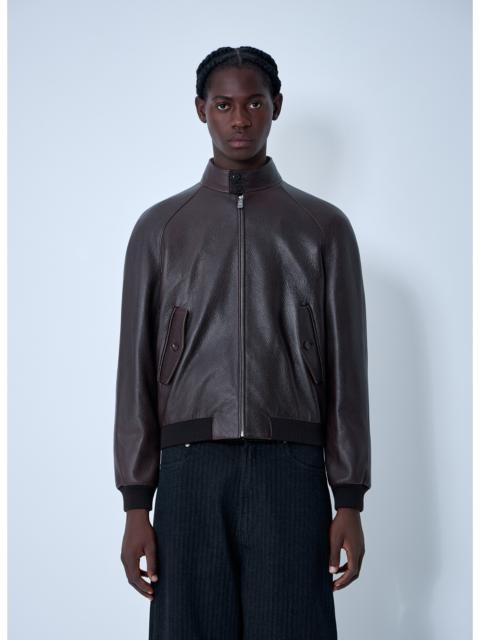 Prada Prada Men Leather Jacket