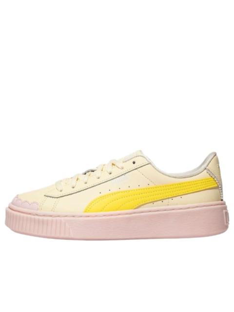 PUMA (WMNS) PUMA Suede Classic Low 'Light Pink Yellow' 398910-02