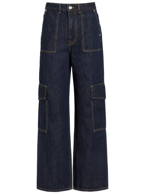 GANNI Ganni Angi Straight-leg Jeans