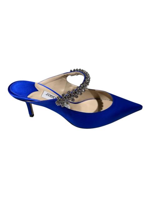 JIMMY CHOO Jimmy Choo Bing Crystal Strap Mules