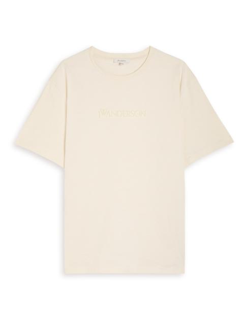 JW Anderson JW Anderson Logo-appliqué Cotton T-shirt