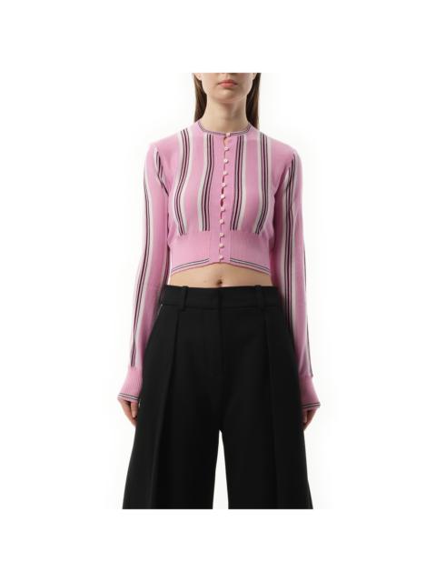 JACQUEMUS Le Cardigan Spiaggia in Pink/Multicolour
