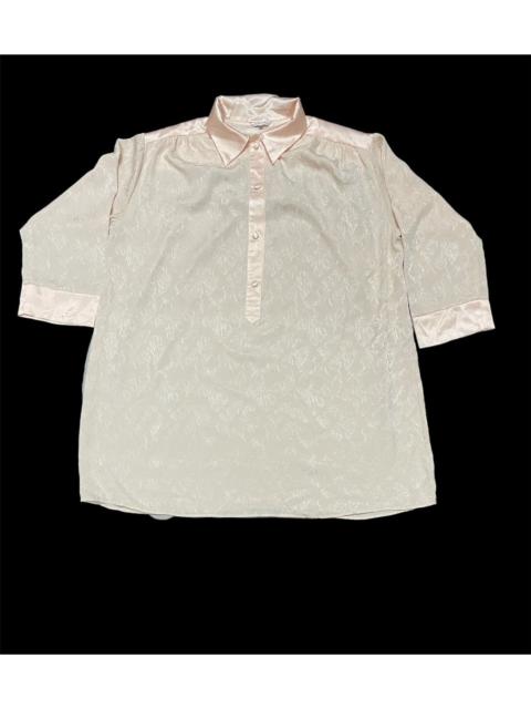 Other Designers Archival Clothing - Christian dior floral Jacquard tunic shirt