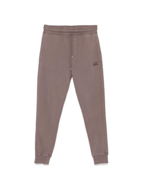 brushed jersey-fleece track pants