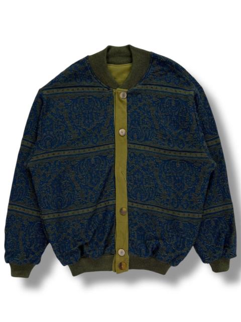 Givenchy Givenchy Gentleman Jacket with Inside-Out Knit Design