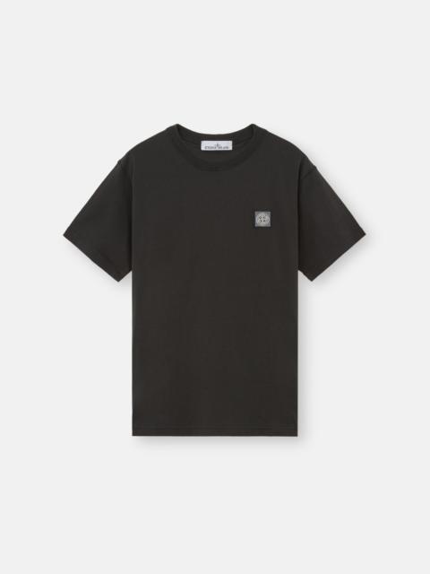 Stone Island 2100029 ORGANIC COTTON JERSEY 'FISSATO' EFFECT