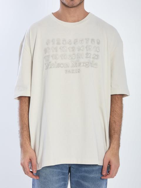 Maison Margiela T-shirt With Embroidered Logo