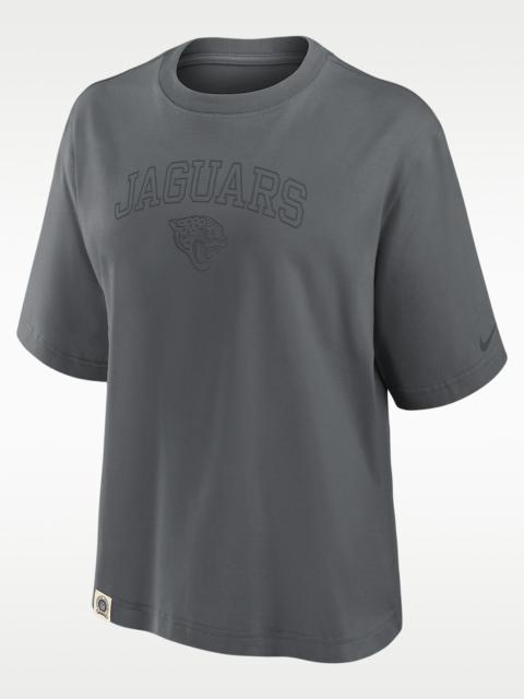 Nike Jacksonville Jaguars Arch Boxy Women's Nike NFL T-Shirt
