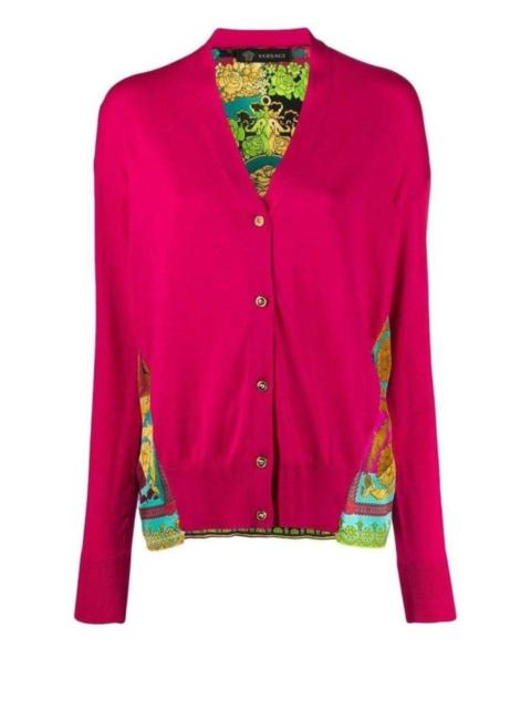 VERSACE Medusa Print Cardigan