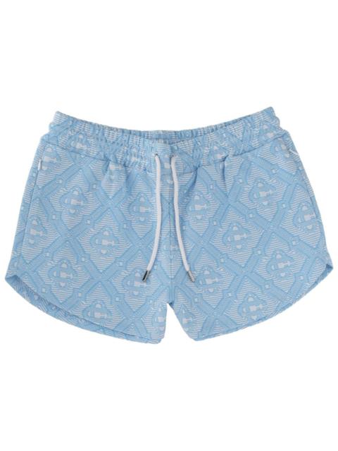 CASABLANCA Casablanca Women Monogram Weave Shorts