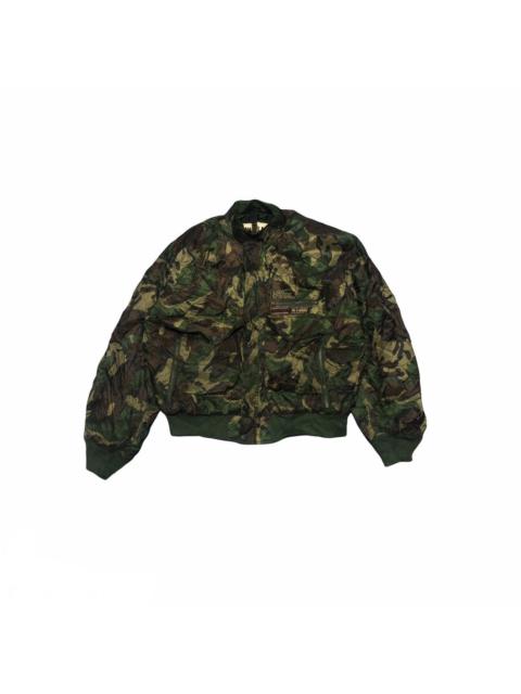 Other Designers Alpha Industries - Rare Camofulage Bomber Jacket
