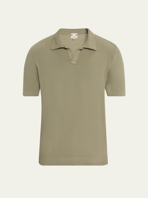 massimo alba Men's Aruba Cotton Polo Shirt