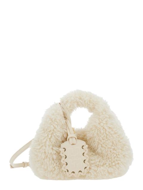 GANNI Ganni Women Hobo Mini Fur