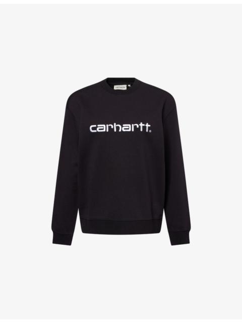 Carhartt Carhartt Logo-Embroidered Cotton Sweatshirt