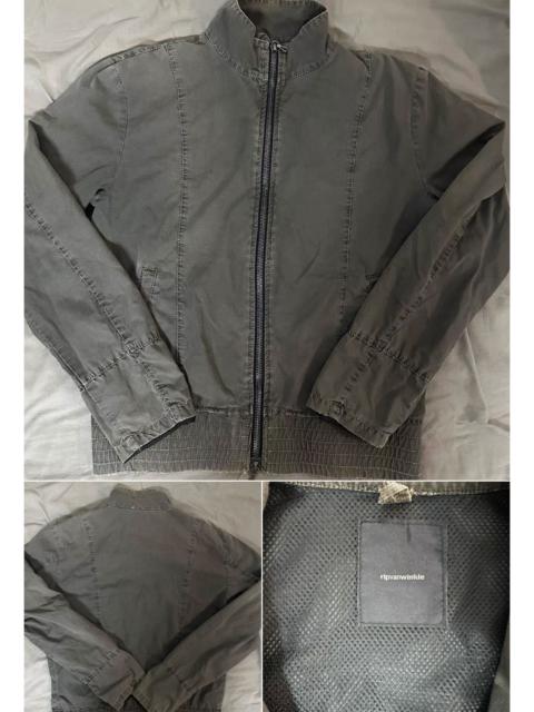 Other Designers Ripvanwinkle washed slim plaid jacket size 5