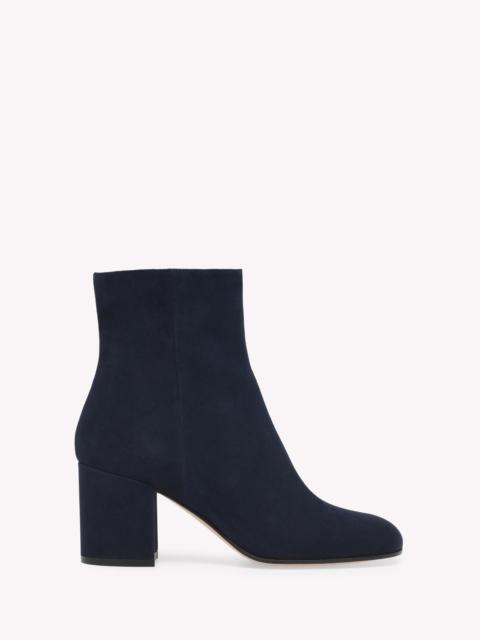 Gianvito Rossi Gianvito Rossi Joelle Booties in Blue Suede at Nordstrom