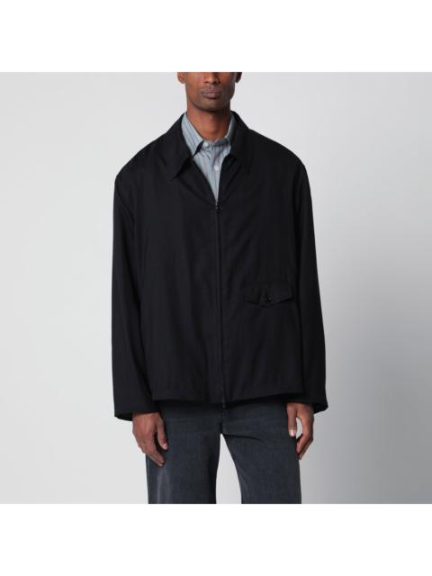 Our Legacy Our Legacy Evolved Jacket In Merino Wool Voile In Eclipse Black Men